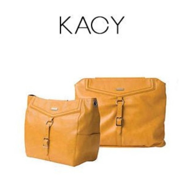 KACY Demi Miche Purse SHELL ONLY Adjustable straps interchangeable exterior - Picture 4 of 14